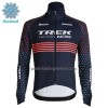 Set Fietsshirt Lange Mouw + Lange Koersbroek 2022 Trek Factory Racing CX Winter Thermal Fleece